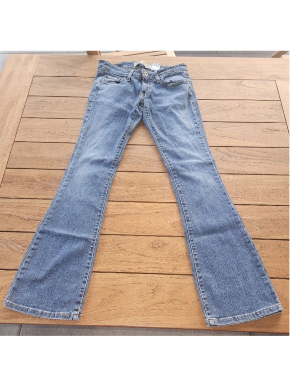 Vintage Levi's 524 Too Superlow Bootcut Jeans Women's Medium Wash Size 5L